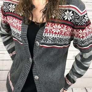 Woolrich Knit Nordic Snowflake Sweater - U3